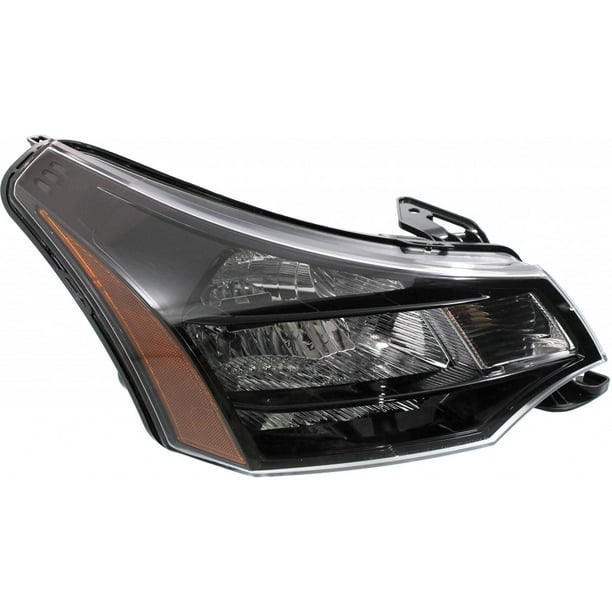 Black Bezel For 2009-2011 Ford Focus Coupe Passenger Side Headlight RH